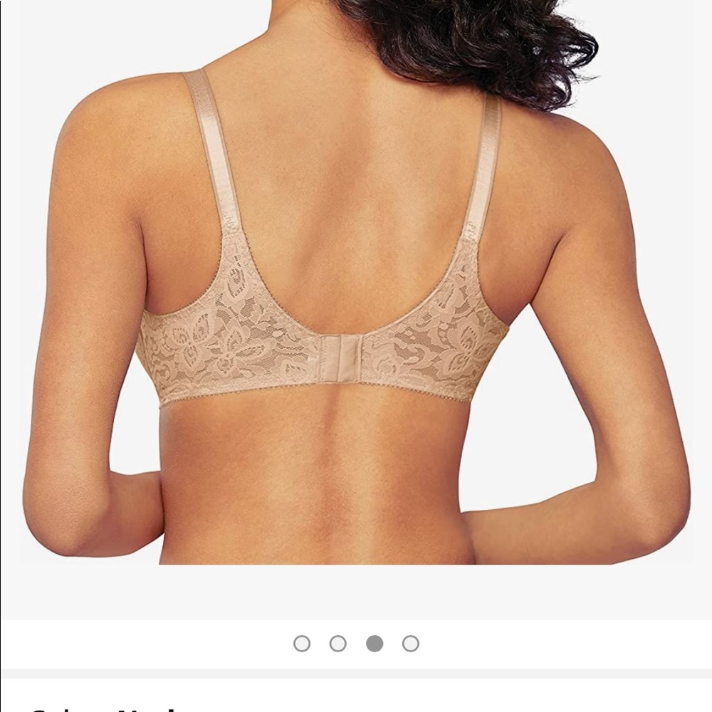 NWT Bali Women’s Lace, Smooth Underwire Bra - Picture 3 of 8